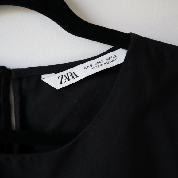 Zara Black Maxi Dress, Size Small - Picture 8 of 16